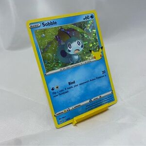 Sobble HOLO RARE 24/25 McDonalds 25th Anniversary Pokemon SWSH Promo NM 2021